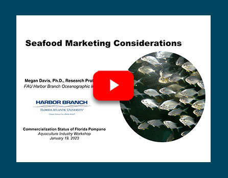 Seafood Marketing Considerations (Megan Davis)