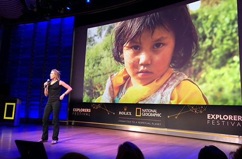 DR. MARIA FADIMAN TALKS AT NATIONAL GEOGRAPHIC FESTIVAL AND BOOTCAMP